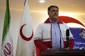 امداد و نجات پیشانی جمعیت هلال احمر است