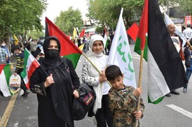 راهپیمایی روز جهانی قدس در گلستان آغاز شد