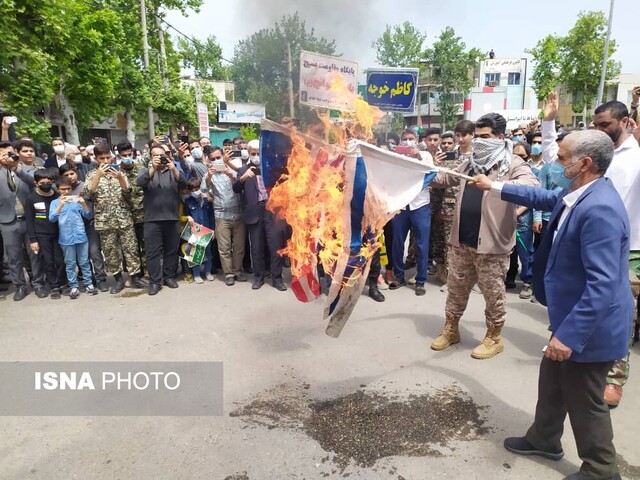 حضور باشکوه مردم شیعه و سنی «کلاله» در راهپیمایی روز جهانی قدس