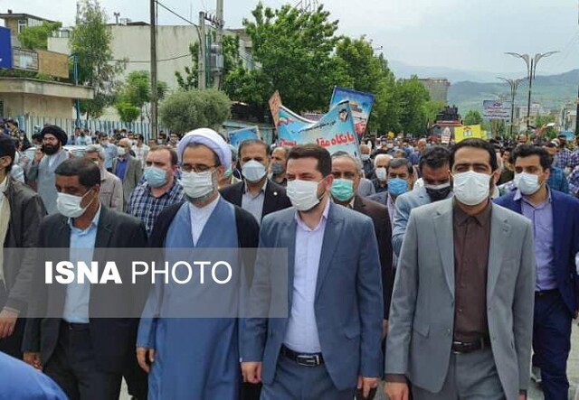 گزارش تصویری/ جلوه انزجار مردم «آزادشهر» از رژیم جعلی صهیونیستی