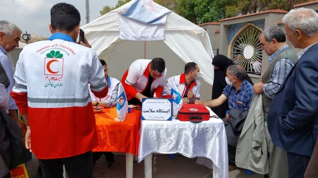 به‌کارگیری ۲۱۴ نیروی هلال احمر گلستان برای خدمات‌دهی در روز قدس