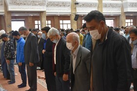 نماز عید سعید فطر در گلستان اقامه شد