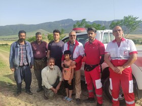 کودک ۸ ساله مفقود شده در آبشار لوه پیدا شد/ چوپان روستایی ناجی کودک گمشده