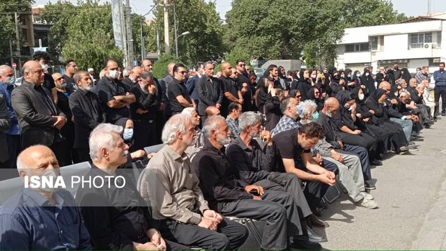 تشییع پیسکسوت تعزیه گلستان بر دوش مردم گرگان