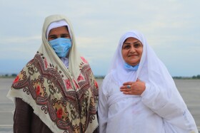 بازگشت حجاج گلستانی از بیت الله الحرام