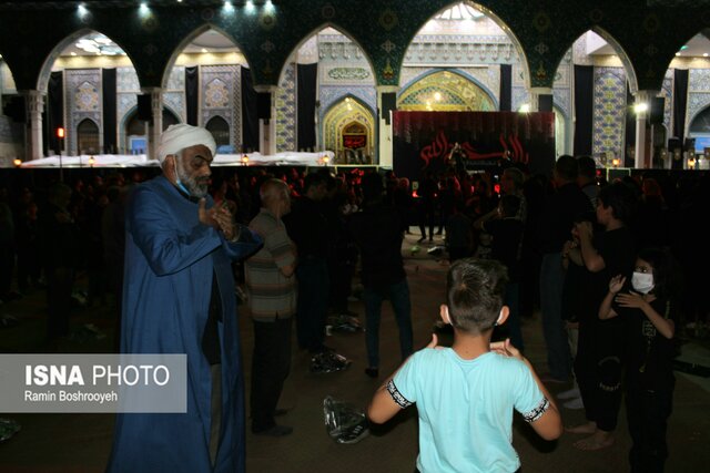 محرم در امامزاده عبدالله گرگان