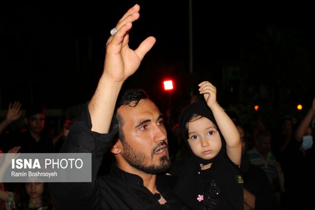 محرم در امامزاده عبدالله گرگان