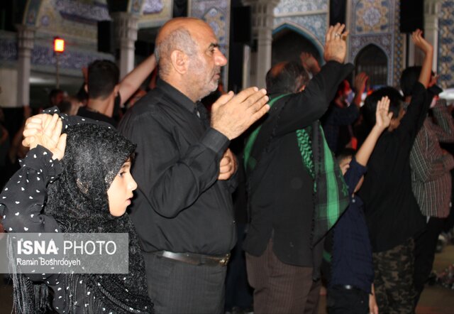 محرم در امامزاده عبدالله گرگان