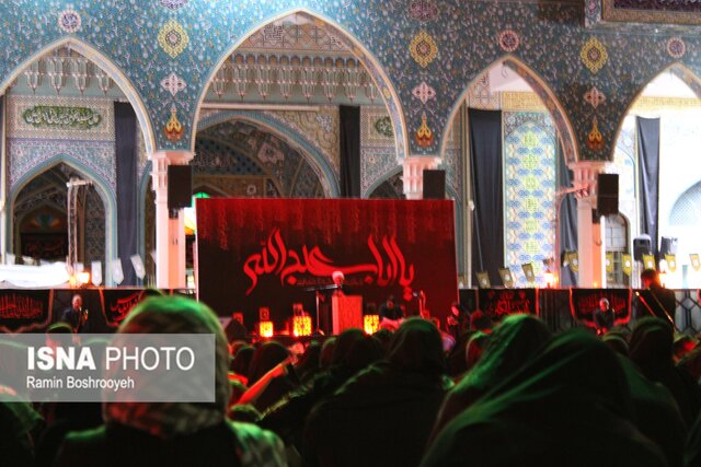 محرم در امامزاده عبدالله گرگان