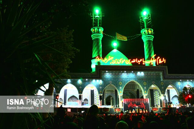 محرم در امامزاده عبدالله گرگان