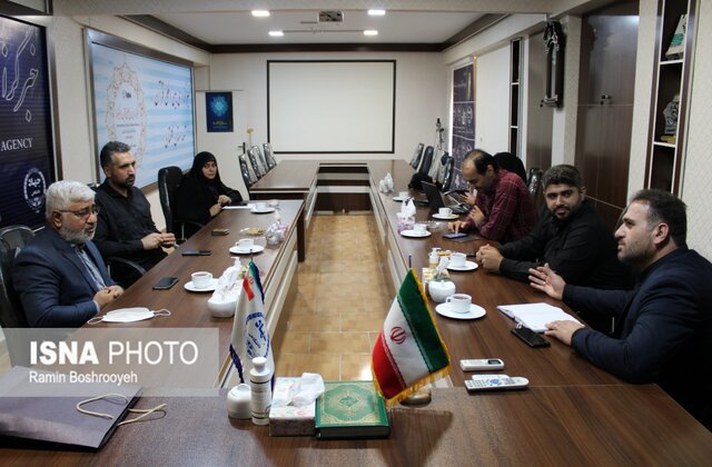 بازدید رئیس دانشگاه جامع علمی کاربردی گلستان از دفتر ایسنا