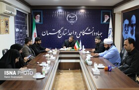 آیین روز خبرنگار در جهاد دانشگاهی گلستان