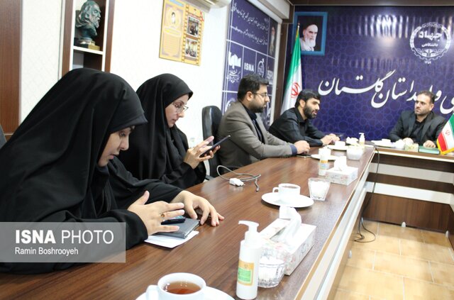 آیین روز خبرنگار در جهاد دانشگاهی گلستان 