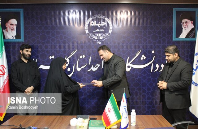 آیین روز خبرنگار در جهاد دانشگاهی گلستان 