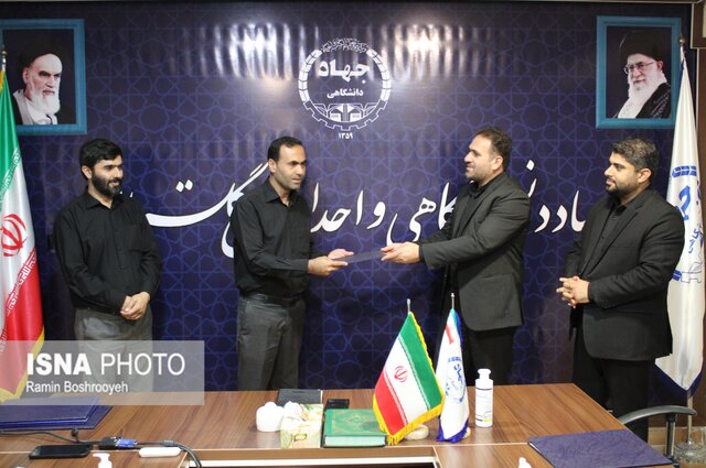 آیین روز خبرنگار در جهاد دانشگاهی گلستان 