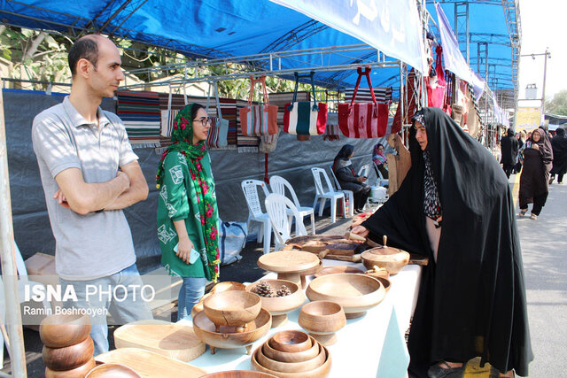 نمایشگاه همدلی اقوام برای آبادانی روستاهای گلستان