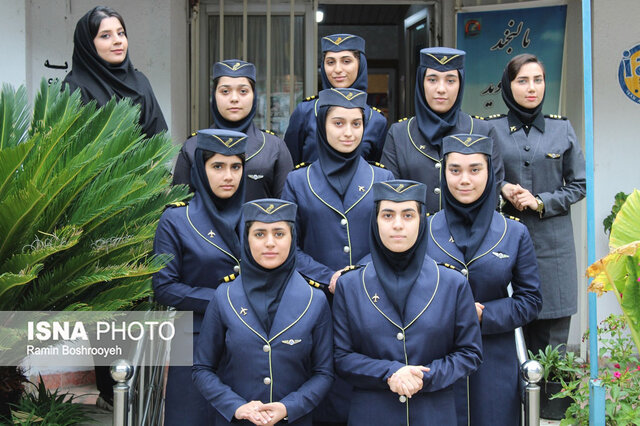 فارغالتحصیلی ۴۵ دانش آموز دختر و پسر هنرستان هوانوردی گرگان