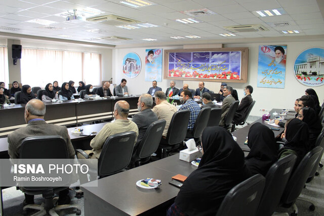 آیین رونمایی از پوستر سیزدهمین کنگره علوم باغبانی ایران در گرگان