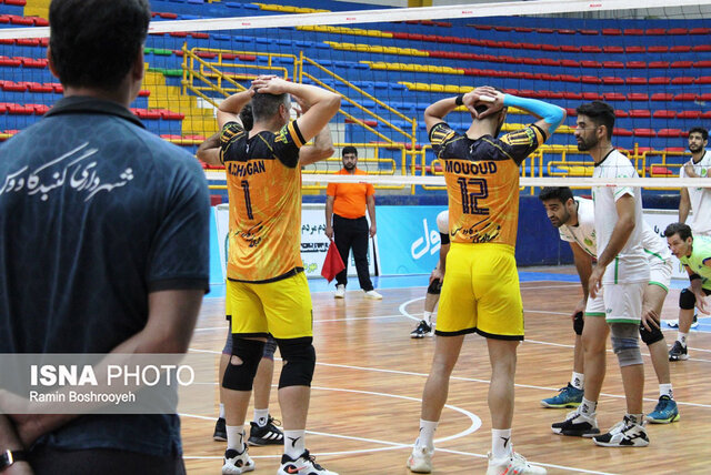 داربی جذاب والیبال ایران در گرگان