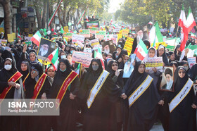 ویدئو / راهپیمایی ۱۳ آبان در گرگان