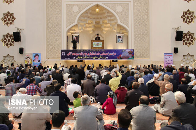 حماسه حضور مردم دارالمومنین گرگان در یومالله ۱۳ آبان