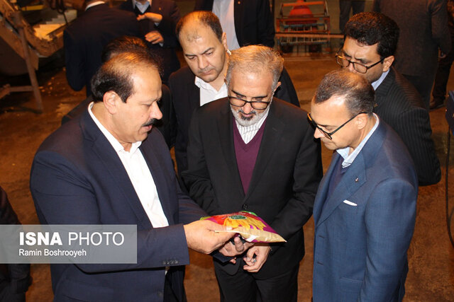 بازدید مدیرعامل بانک صنعت و معدن کشور از واحدهای صنعتی گلستان