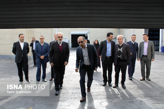 بازدید مدیرعامل بانک صنعت و معدن کشور از واحدهای صنعتی گلستان