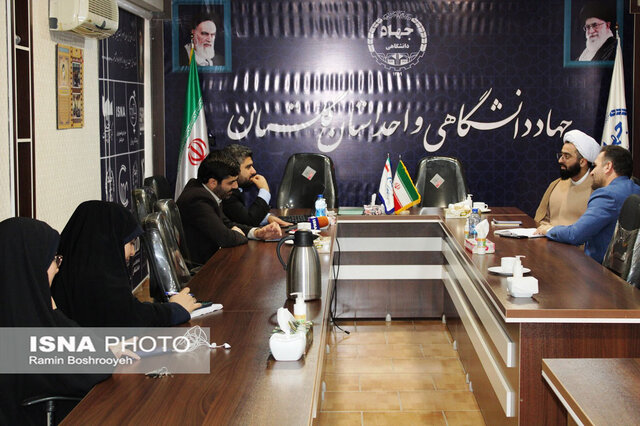 بازدید رئیس مرکز اسلامی گلستان از خبرگزاری ایسنا
