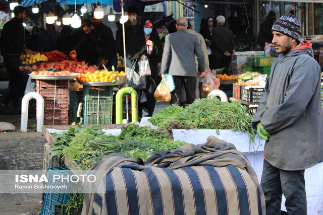 تصاویری از رونق بازار شب یلدا گرگان