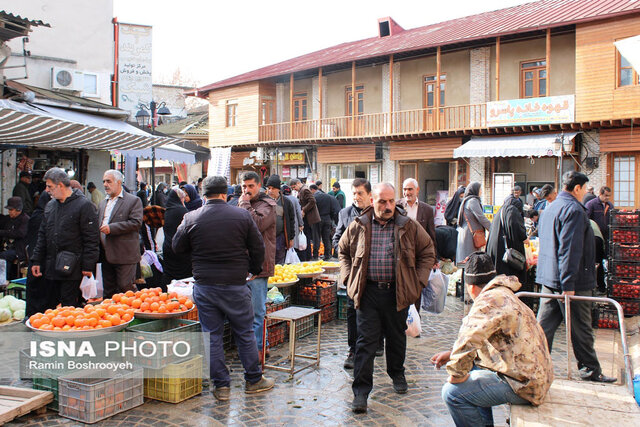 تصاویری از رونق بازار شب یلدا گرگان