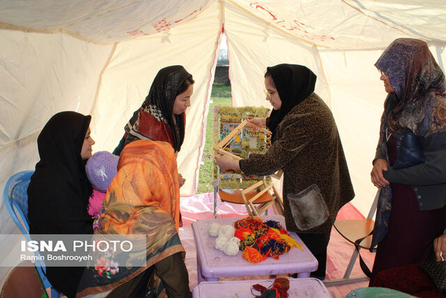 یک روز تعطیل و اردویی با طعم خدمت در رنگین کمان اقوام