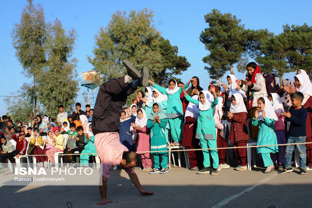 یک روز تعطیل و اردویی با طعم خدمت در رنگین کمان اقوام