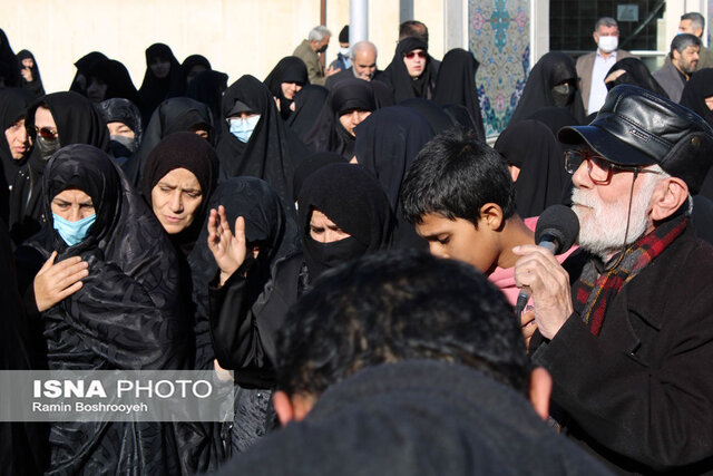 وداع با ام الشهید حاجیه خانم علوی در گرگان