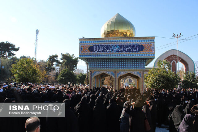 وداع با ام الشهید حاجیه خانم علوی در گرگان
