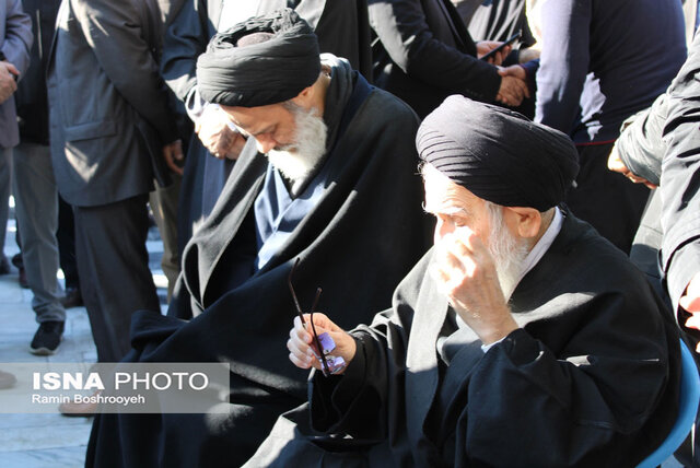 وداع با ام الشهید حاجیه خانم علوی در گرگان