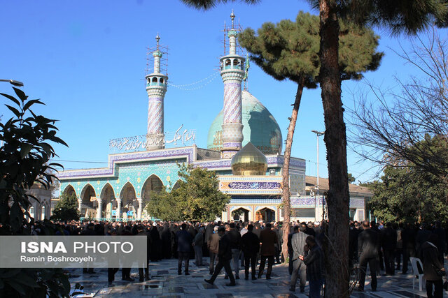 وداع با ام الشهید حاجیه خانم علوی در گرگان