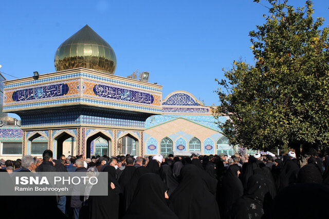 وداع با ام الشهید حاجیه خانم علوی در گرگان