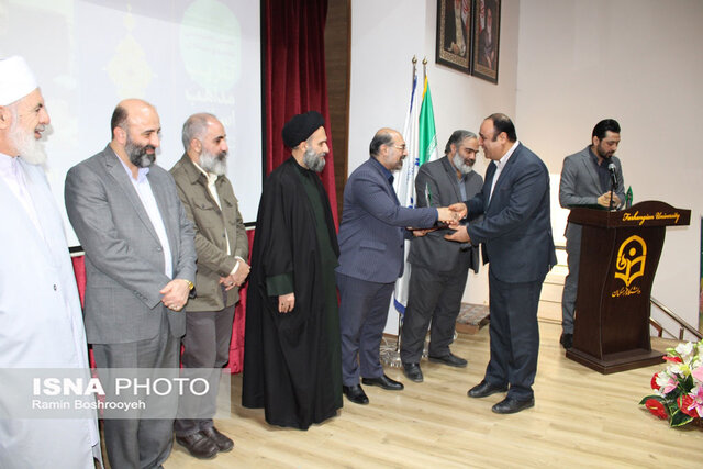 برگزیدگان جشنواره ملی رسانه ای تقریب مذاهب در گرگان تجلیل شدند
