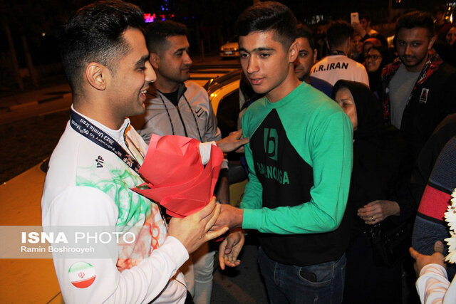 استقبال از ملیپوشان گلستانی کبدی نائب قهرمان جهان