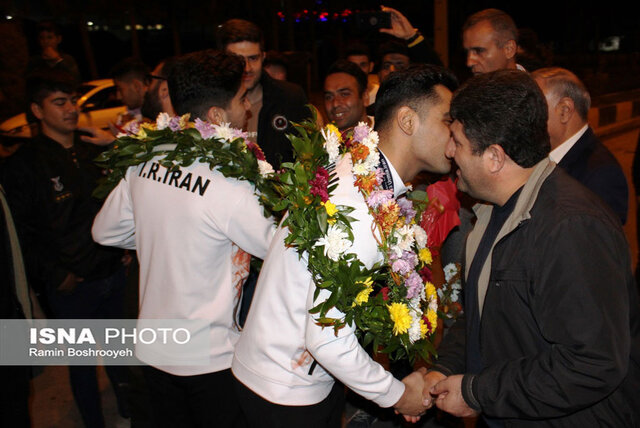 استقبال از ملیپوشان گلستانی کبدی نائب قهرمان جهان