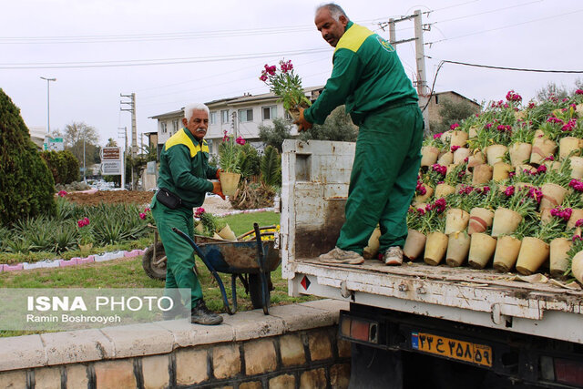 سبزپوشان زیبایی آفرین بیادعای گرگان