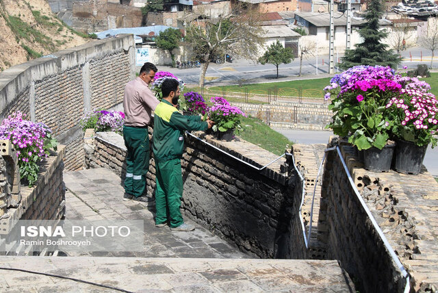 سبزپوشان زیبایی آفرین بیادعای گرگان