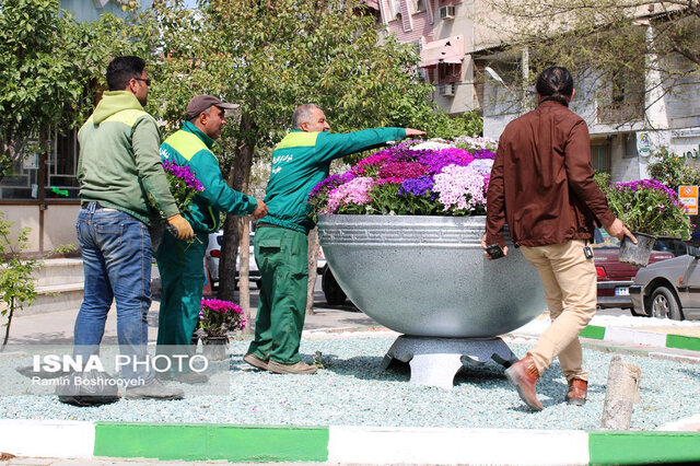 سبزپوشان زیبایی آفرین بیادعای گرگان