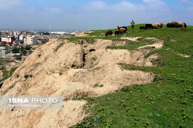 بقایای قعله خندان گرگان