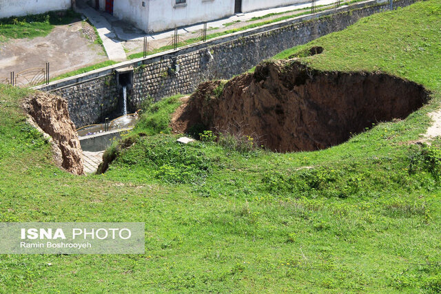 بقایای قعله خندان گرگان