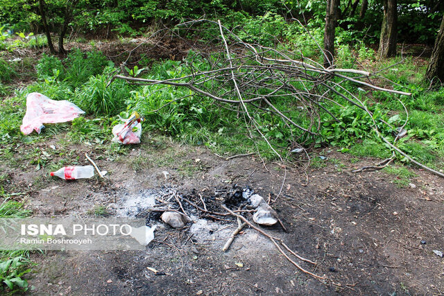 سیزده بدر روز بیمهری به طبیعت گلستان