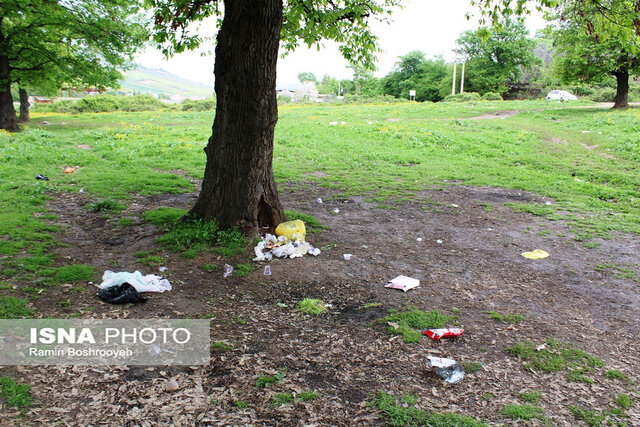 سیزده بدر روز بیمهری به طبیعت گلستان