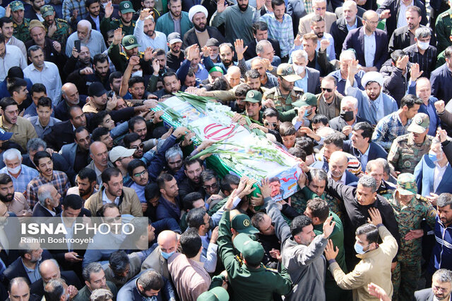 بدرقه شهید مدافع حرم "مقداد مهقانی" در دارالمؤمنین گرگان