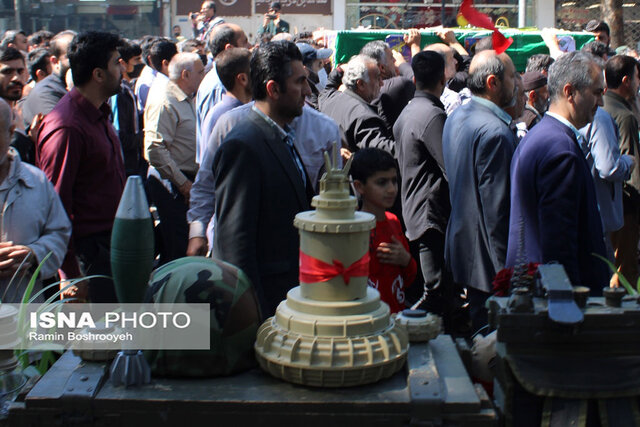 بدرقه شهید مدافع حرم "مقداد مهقانی" در دارالمؤمنین گرگان