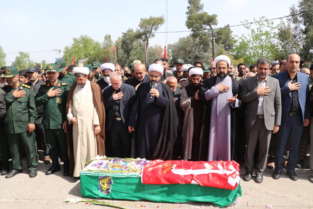 مشق عشق فاضل‌آبادی‌ها در تشییع لاله زینبی/ شهید مهقانی در علی‌آبادکتول آرمید